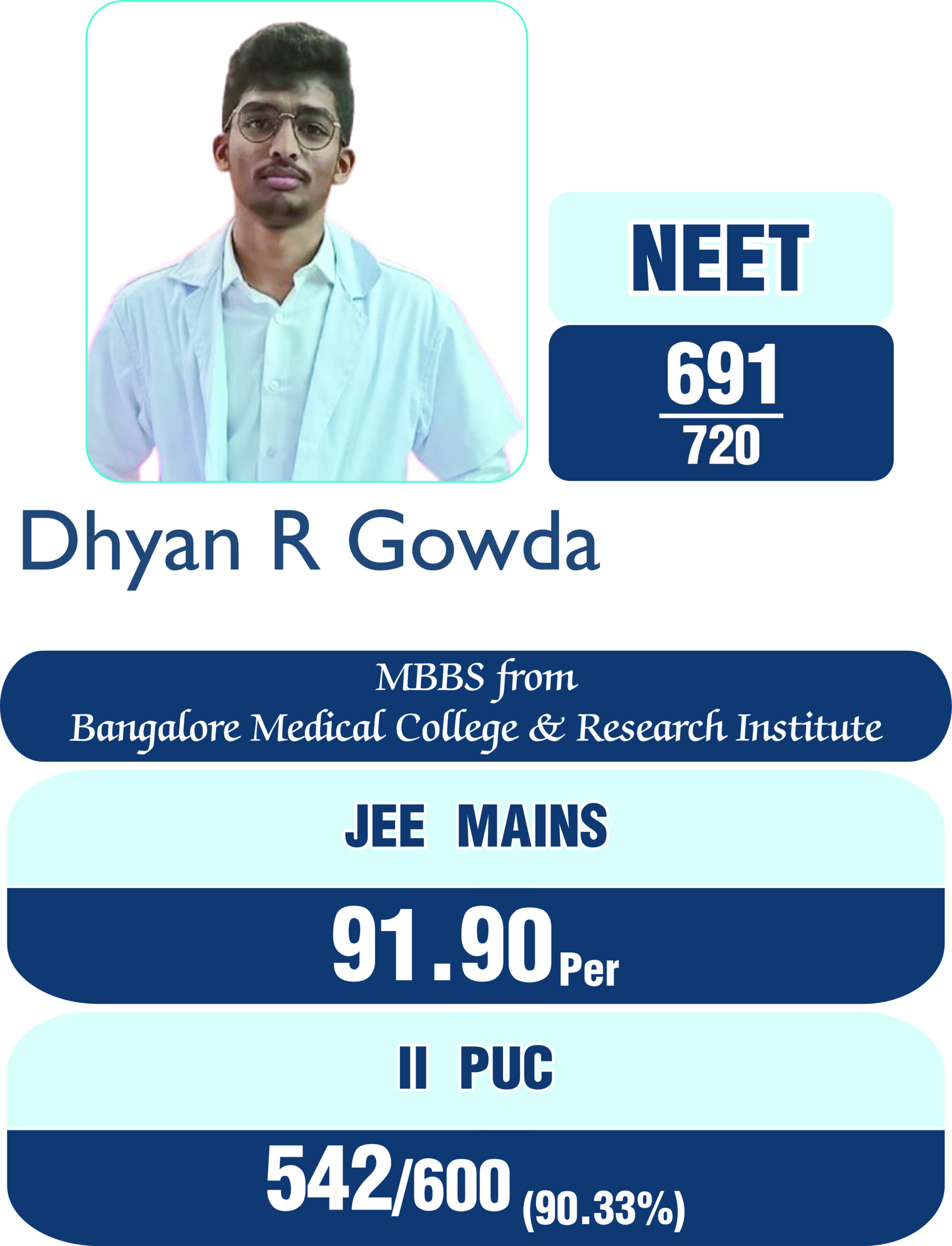 Topper at Edushrine - JEE & NEET