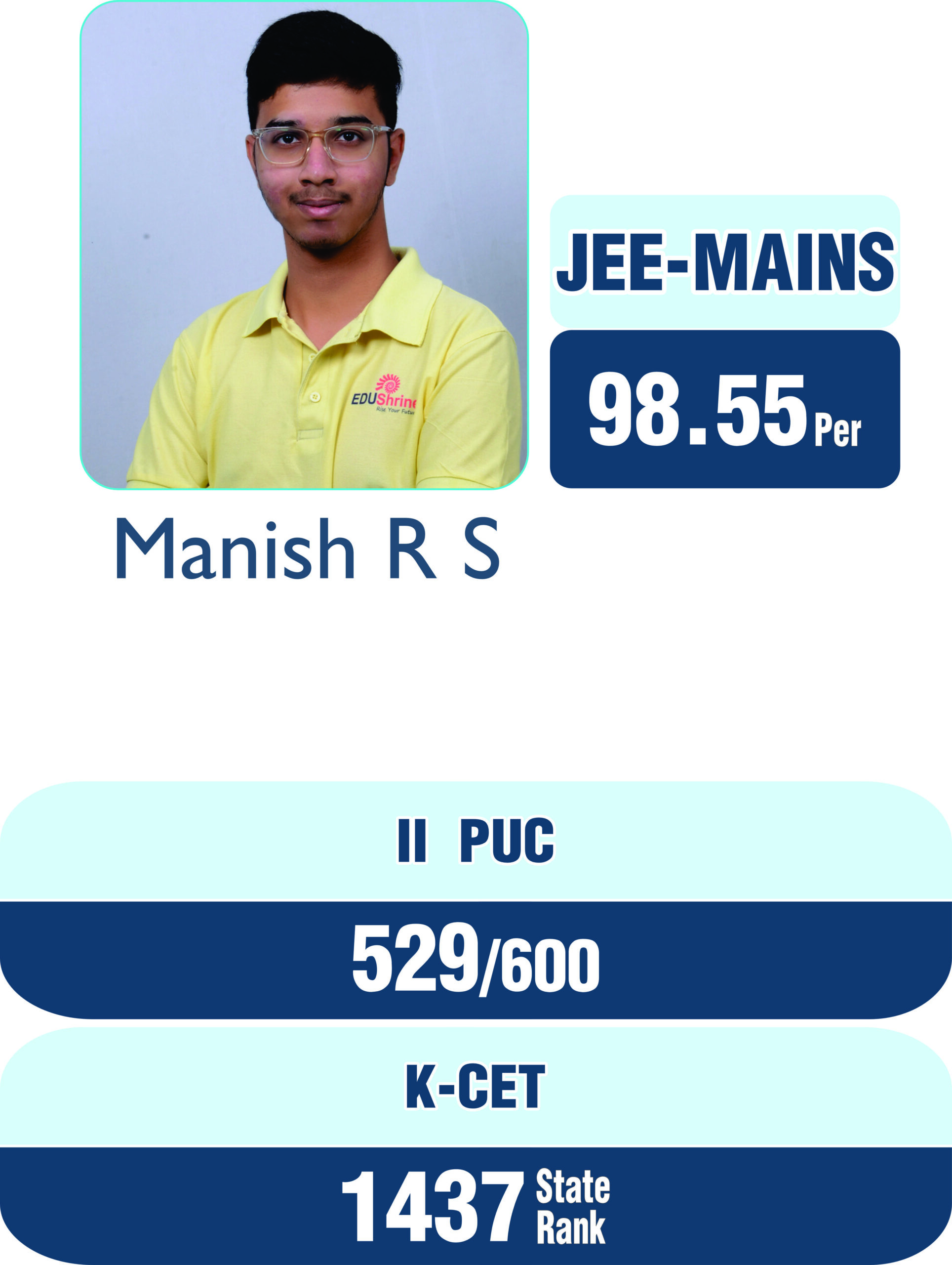 Topper at Edushrine - JEE & NEET